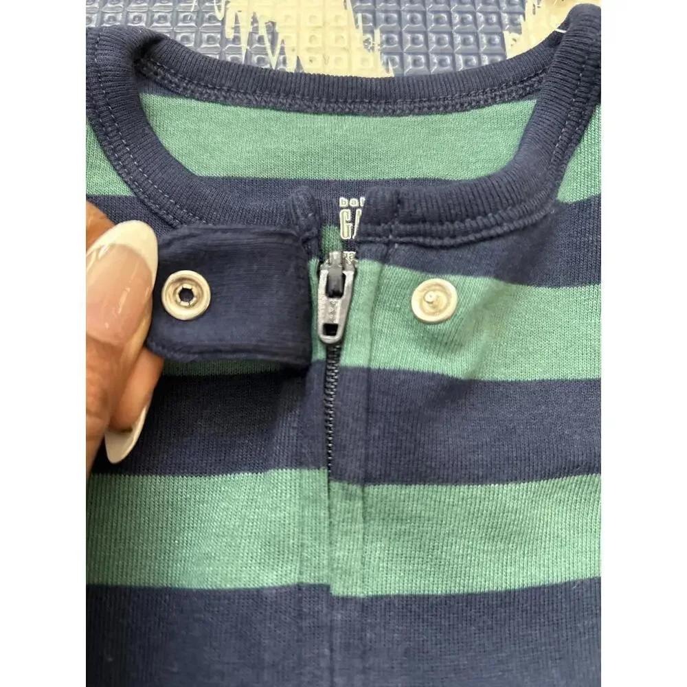 🌱ORGANIC🌱  Baby Gap | Stripe PJs  Sz 5yrs + Loving Kindness Everyday 🎧 - Picture 7 of 7
